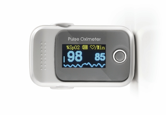 Portable Digital Fingertip Pulse Oximeter Monitoring SPO2 PR with Alarm for Baby