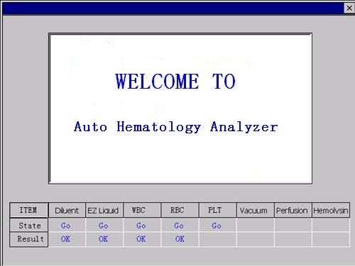 20 Parameter AC100 - 240V 50 / 60HZ Medical single Channel Full Auto Hematology Analyzer