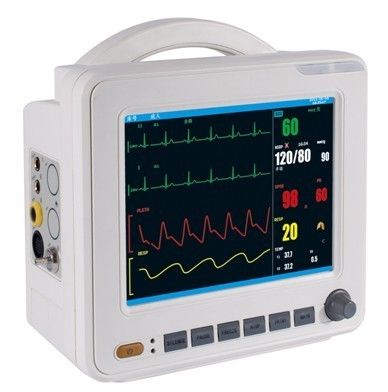 شاشة عرض TFT مقاس 8.4 بوصة محمولة متعددة المعلمات مع ECG و RESP و NIBP